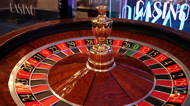 Live roulette table with professional dealer and betting interface